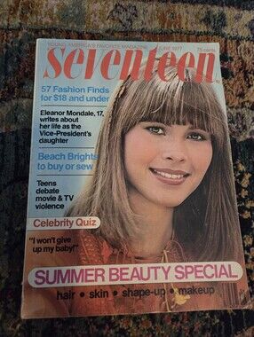 Seventeen Magazine June 1977